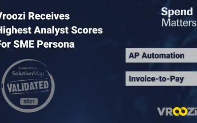 Vroozi Receives Highest Analyst Scores for AP Automation and Invoice-to-Pay in 2021 SME SolutionMap
