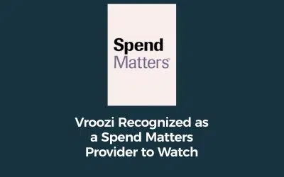 Vroozi Recognized as a Spend Matters Provider to Watch